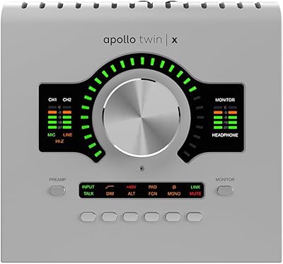 Universal Audio Apollo Twin X DUO Gen 2 Essentials + Edition Thunderbolt 3 Audio Interface