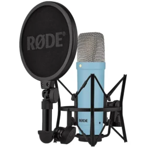 RODE NT1 Signature Cardioid Studio Condenser Microphone, Blue